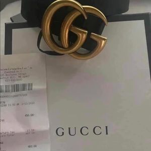 Gucci belt size 110